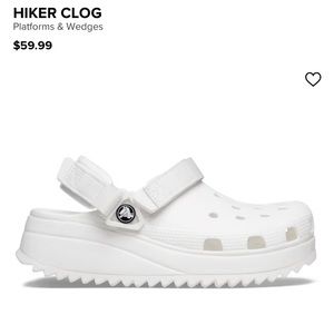 Crocs hiker clogs